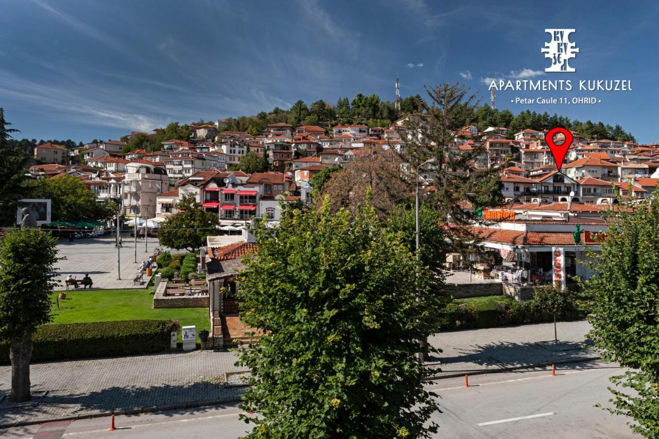 Kukuzel Apartments Ohrid Eksteriør bilde