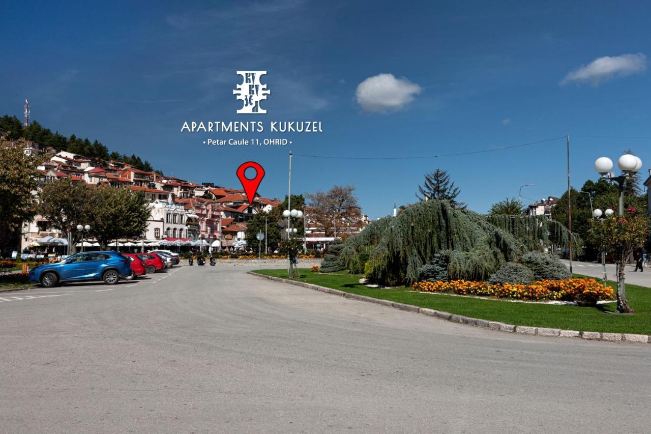 Kukuzel Apartments Ohrid Eksteriør bilde