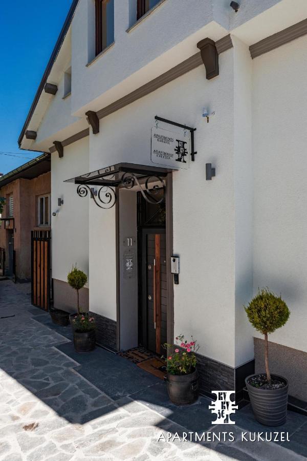 Kukuzel Apartments Ohrid Eksteriør bilde